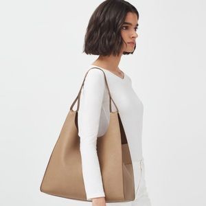 NWT Cuyana Oversized Double Loop Bag